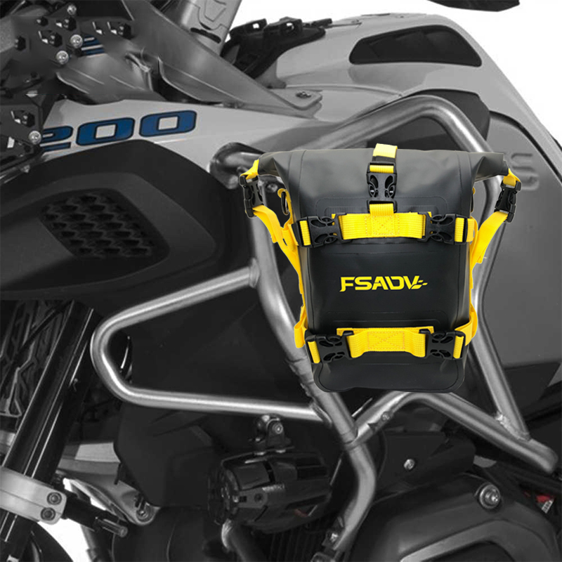 Universal Motorcycle Frame Crash Bars Waterproof Bag Repair Tool Placement Bag For BMW R1200GS R1250GS For Suzuki For HONDA