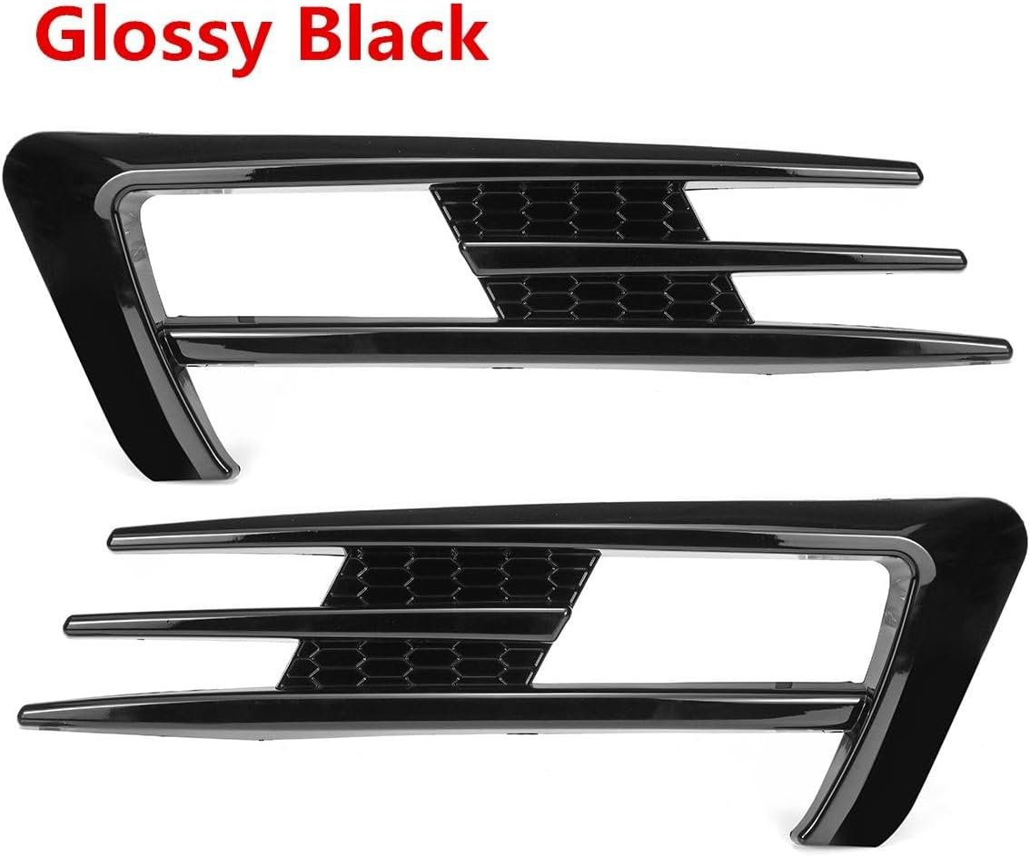 ペア車のフロントフォグライトグリルグリル Vw ゴルフ 7 MK7 GTI 2014 2015 2016 2017 フォグランプ下部バンパーグリル