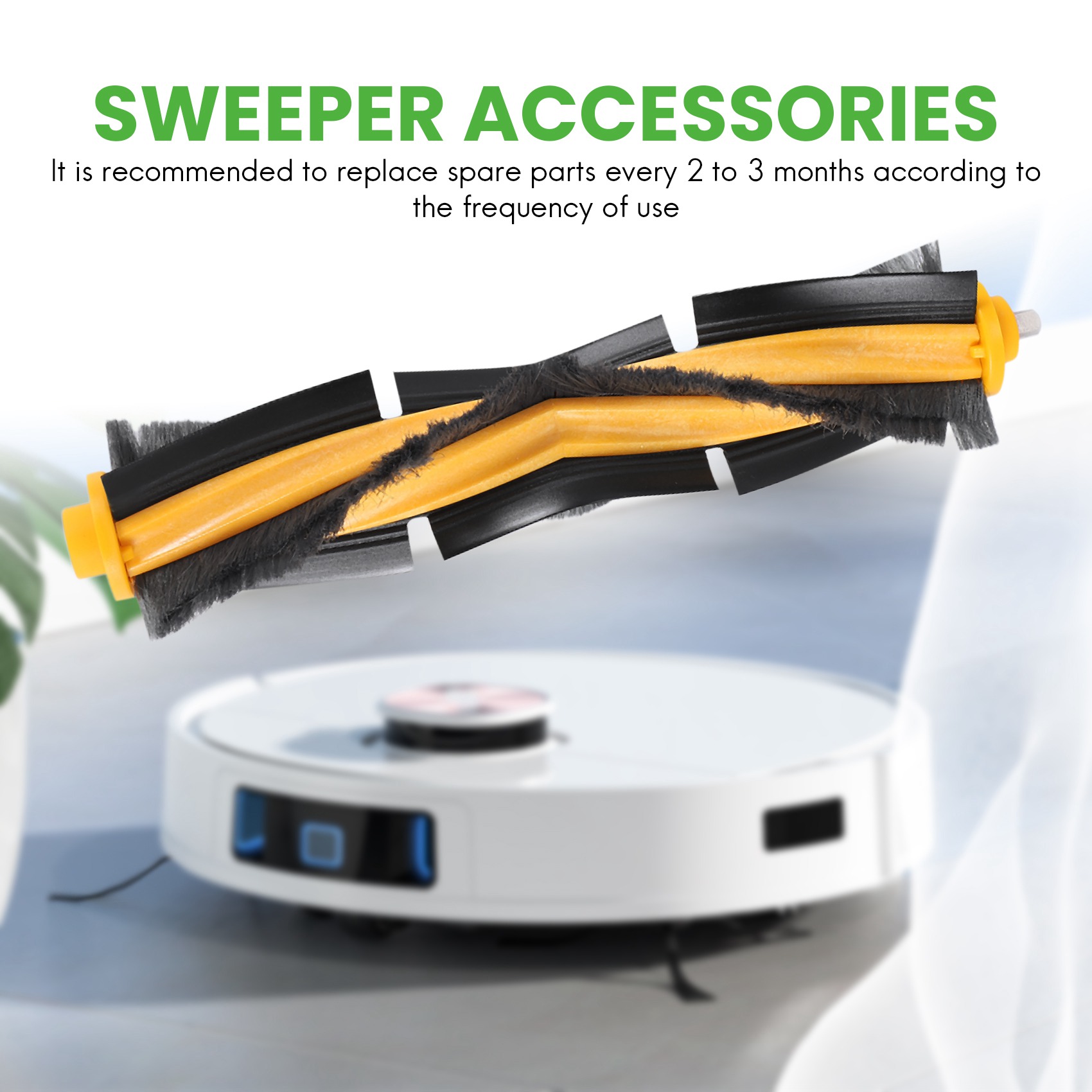 掃除機用スペアパーツ,メインブラシ用交換キット,ozmo 900,dn5g用