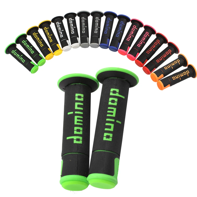 Universal Motorcycle 7/8" 22 24mm Handlebar handle for Honda Yamaha Domino Dirt Pit Bicycle handle Grip Racing Motocross Gel Rub