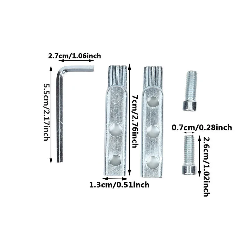 Válvulas angulares para grifo, juego de Extractor de cables rotos, Extractor de tornillos dañados, válvula angular Universal, Extractor de tornillos pelados de cables