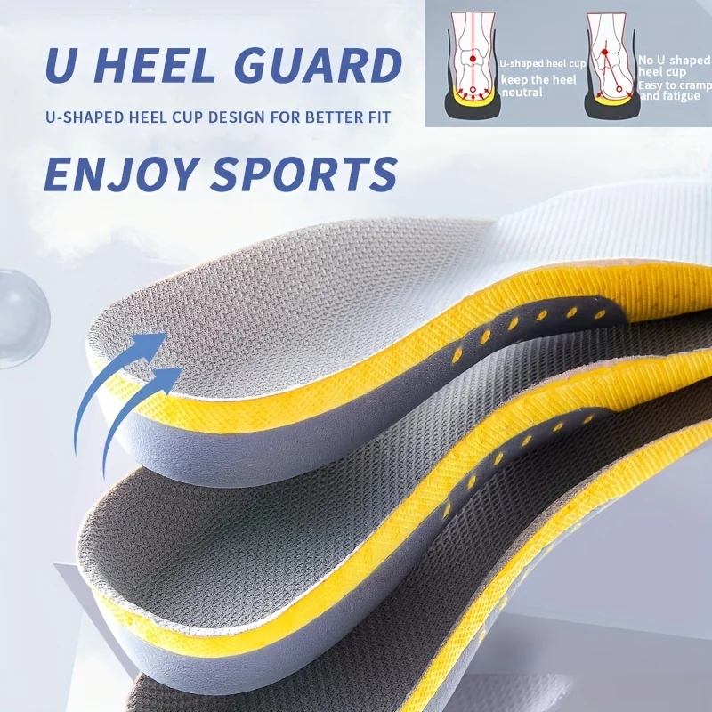 Palmilhas ortopédicas premium, palmilhas ortopédicas para pés planos, sola de saúde para sapatos, inserção de suporte de arco, fascite plantar, almofada de cuidados com os pés