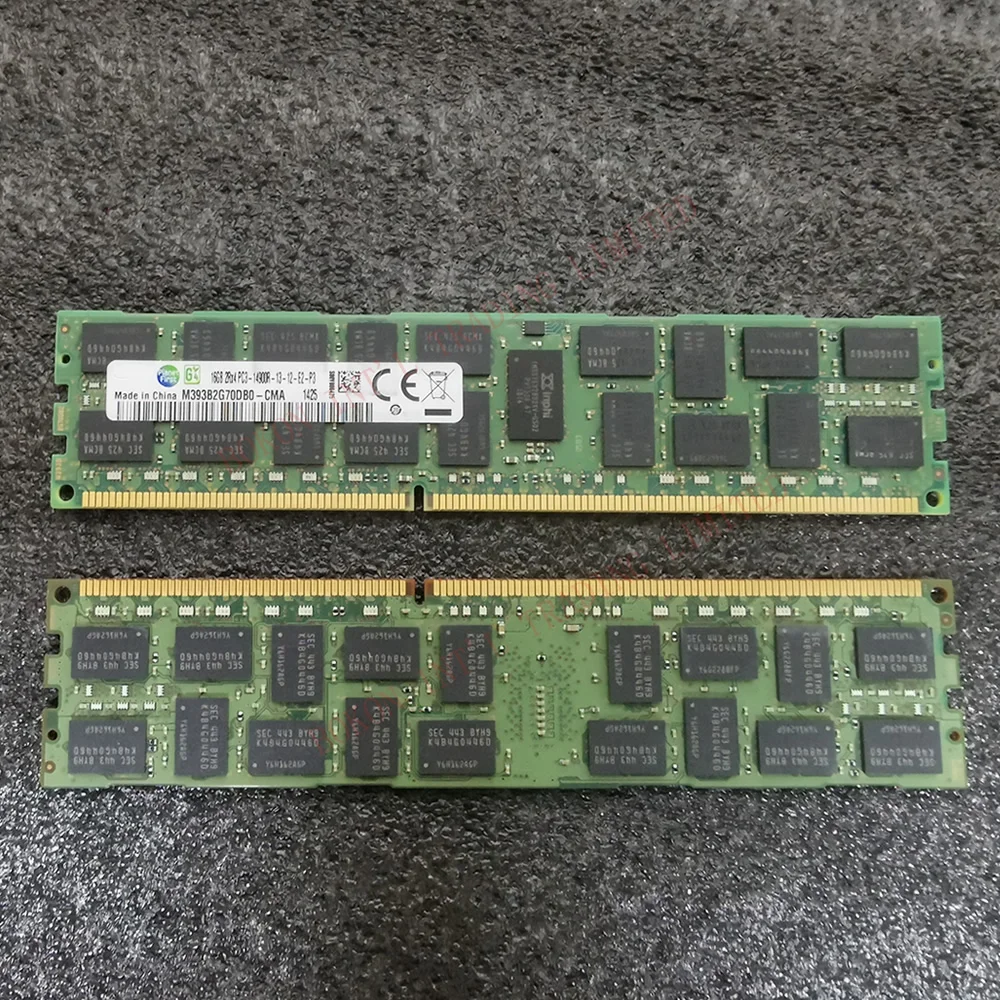 16GB 2Rx4 DDR3 1866 DDR equivalent frequency PC3-14900R Server host memory SDRAM M393B2G70DB0 16G PC RAM computer DDR3 14900