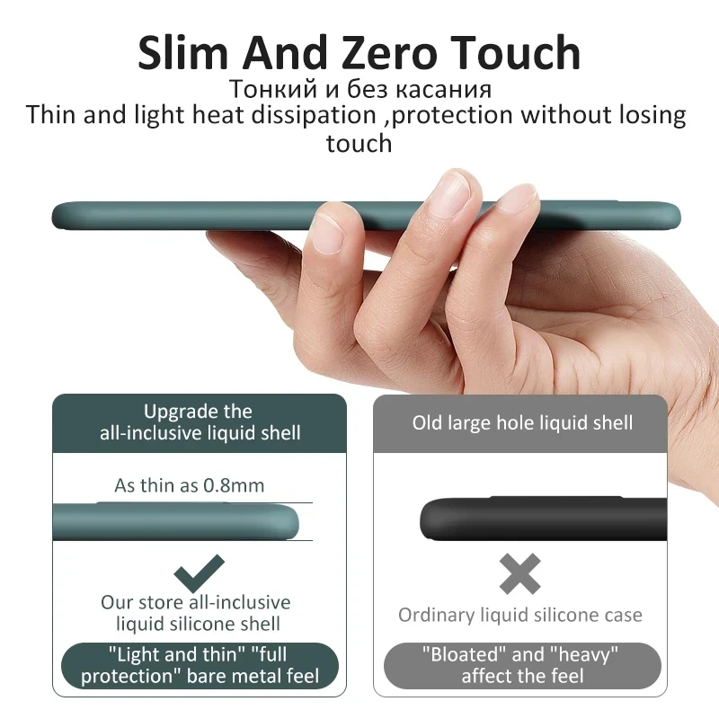 Neue verbesserte flüssige Silikon-Handyhüllen für Samsung Galaxy S24 S23 S22 S21 S20 Ultra Plus A34 A54 5G Hülle weiche stoßfeste Abdeckung