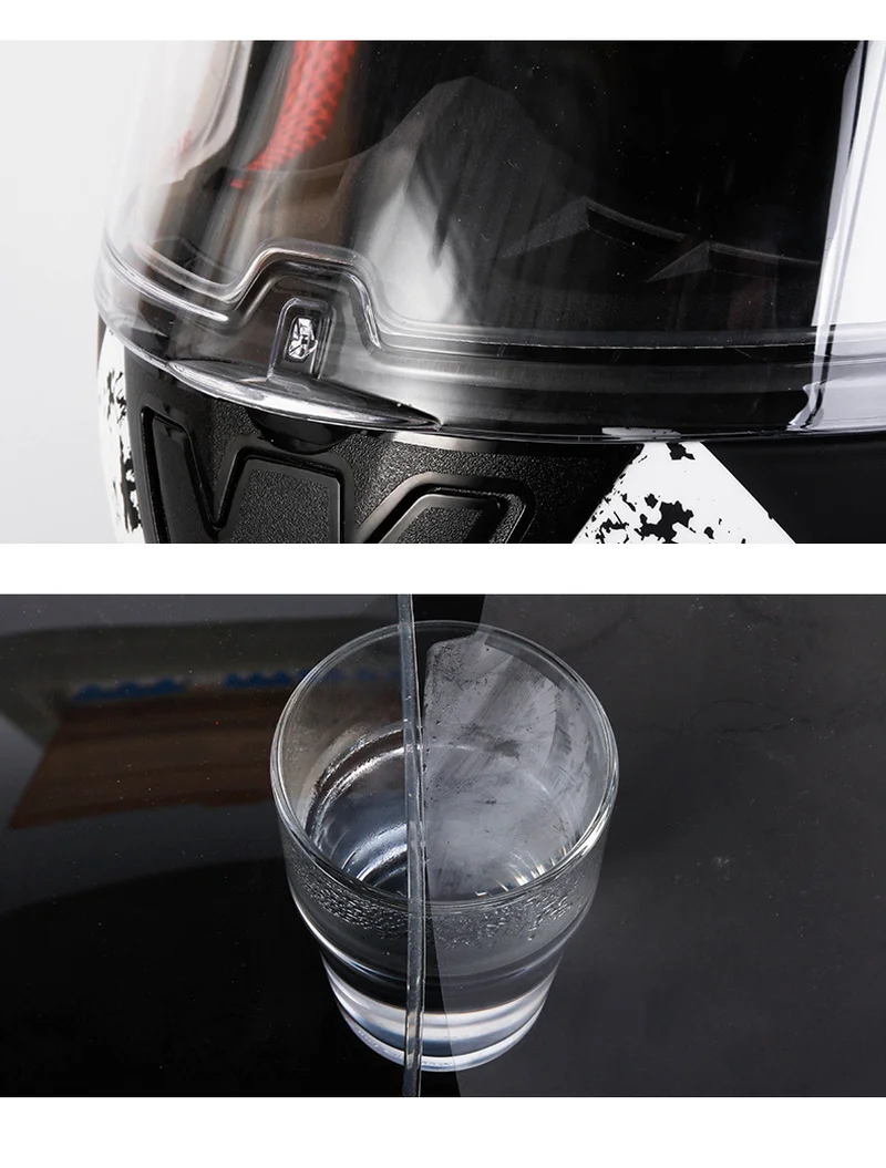 オートバイヘルメットバイザーフィルム防曇 LS2 FF353 FF320 FF800 FF397 FF390 レンズ防曇フィルムオートバイヘルメットアクセサリー