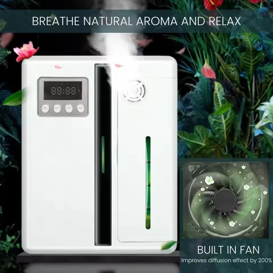 Diffusore di aromi professionale Odore elettrico per la casa Diffusore di fragranze montato a parete Macchina automatica per profumo spray per hotel