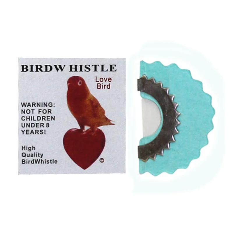 3PCS Bird Whistle Magic Fun Bird Caller Tongue Whistle Warbler Original Magic Tweeting Noisemaker Toys Tricks Gag