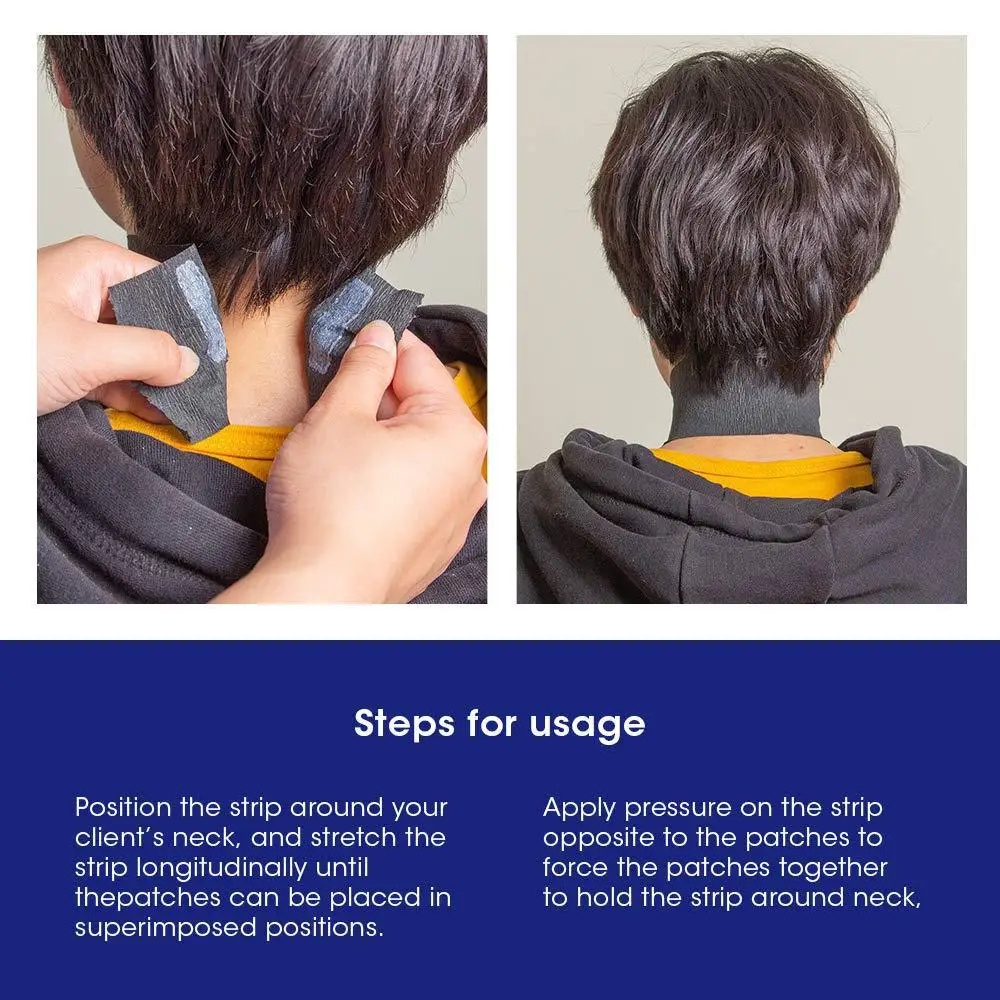 1 rol/pak wegwerp nekstrips haarknipaccessoire nekpapier verstelbare kapper speciale salonkappers voor kapper