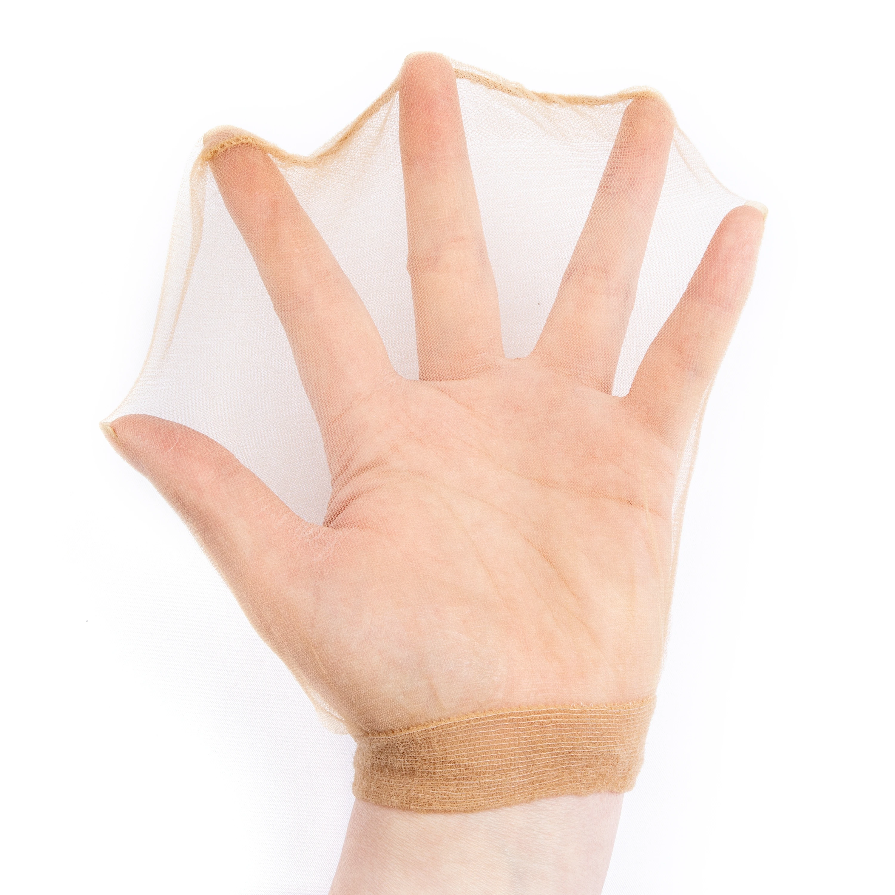 Cappucci per parrucca HD all'ingrosso Retine per capelli HD trasparenti di alta qualità Tessuto in nylon elastico per parrucca anteriore in pizzo per donna Uomo Marrone chiaro