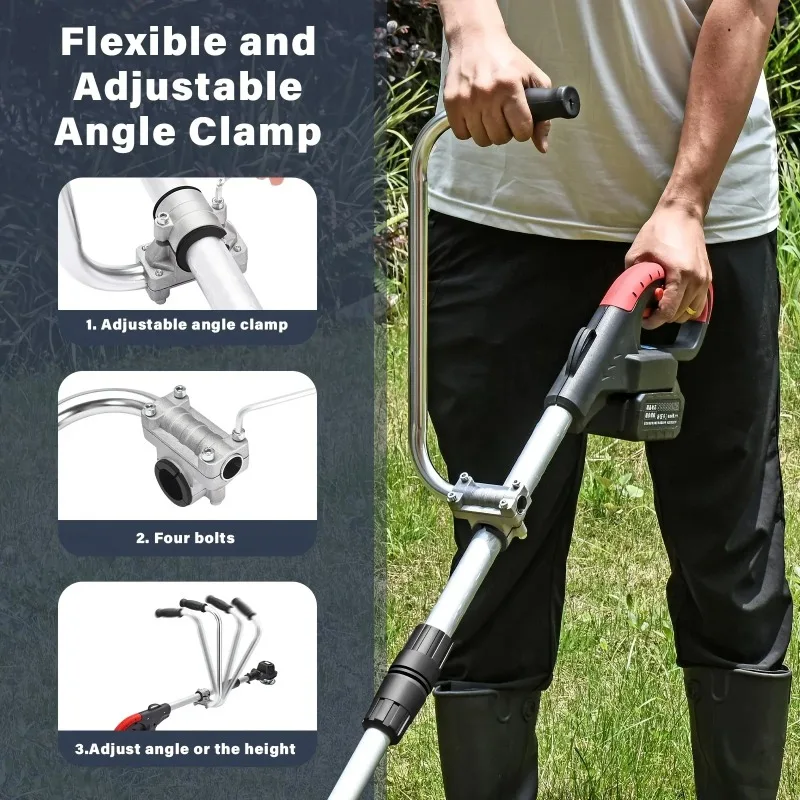 Trimmer Handle - Ergonomic Trimmer Grip Weeder Trimmer Handle Lawn Trimmer Handle for Lawn Care Trimmer Handle for Weed Whacker