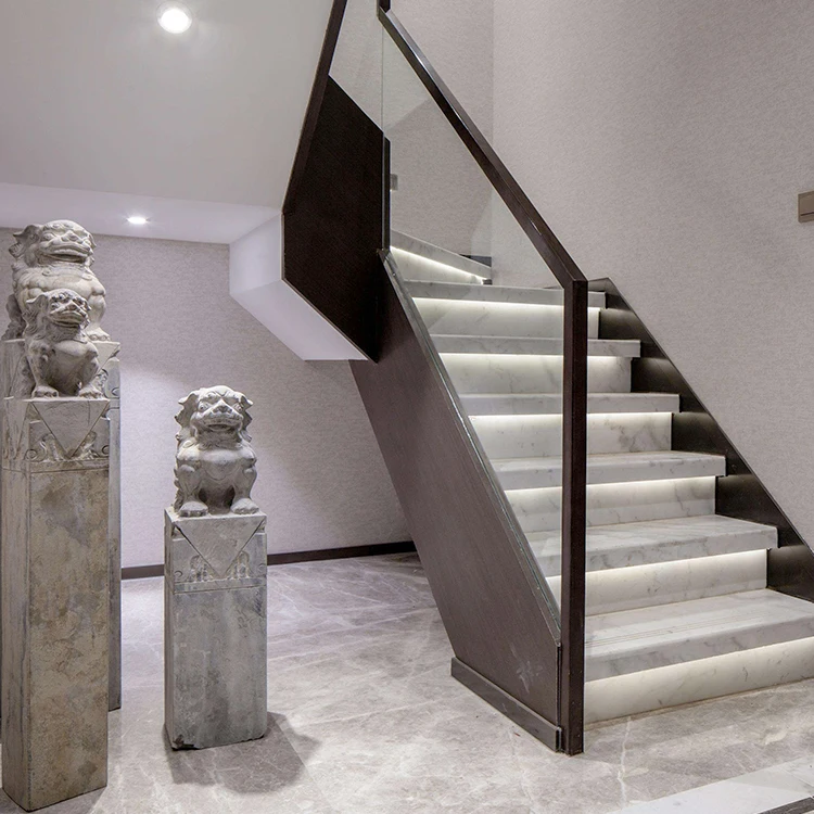 Balaustrada do aço inoxidável, corrimão da escada, cor do ouro, estilo novo, preço