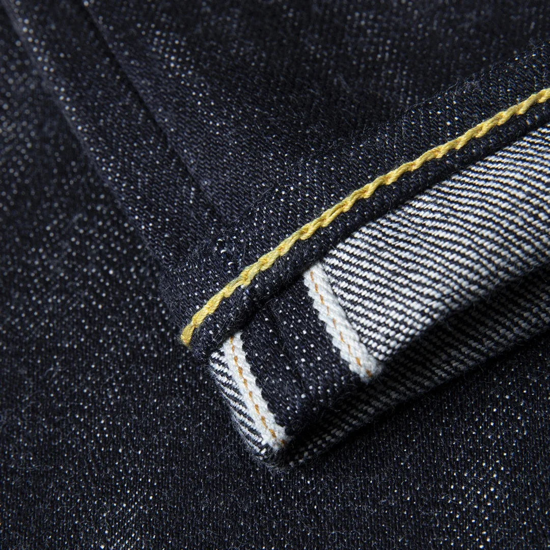 Red Tornado 17oz SD-107 Slim Cut Jeans Selvdege Denim Herrenhose mit geradem Bein