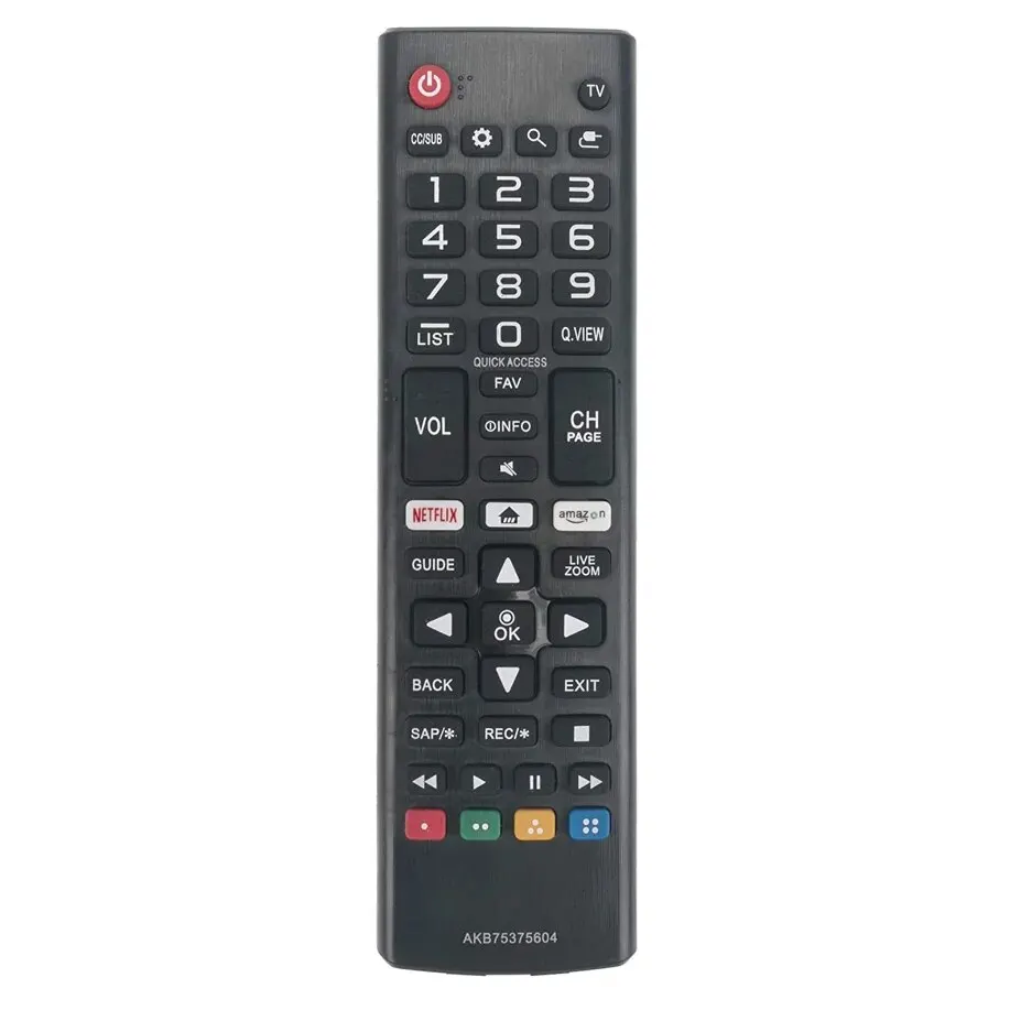 AKB 75375604   WYSOKIEJ JAKOŚCI PILOT ZDALNEGO STEROWANIA ABS DO LG SMART TV 433HZ