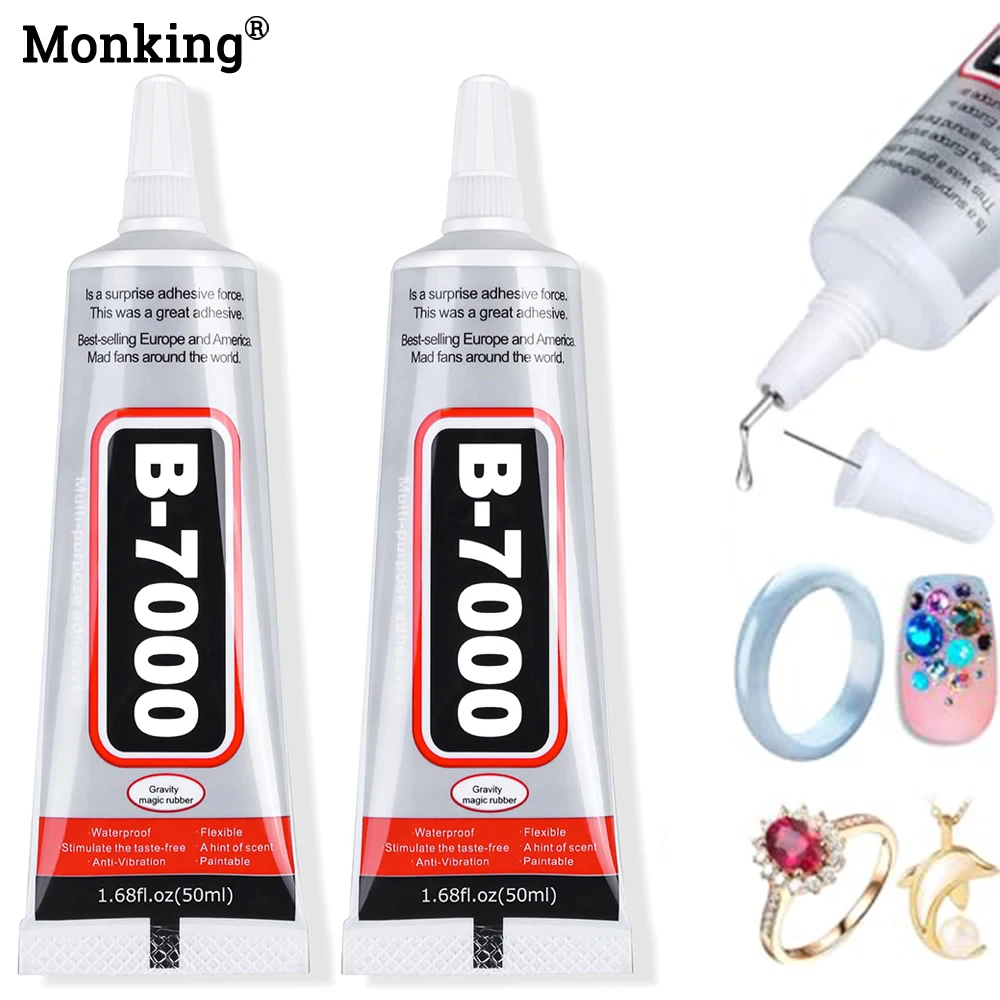 Клей Monking для мобильного экрана B7000 15/25/50/110 мл клей для ремонта ювелирных изделий для DIY ремесло макияж обувь изготовление ювелирных изделий дизайн ногтей