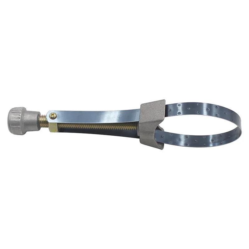 Ferramenta de remoção do filtro de óleo do carro, Auto Strap Wrench, diâmetro ajustável, 60mm a 120mm, qualidade superior, 1Pc