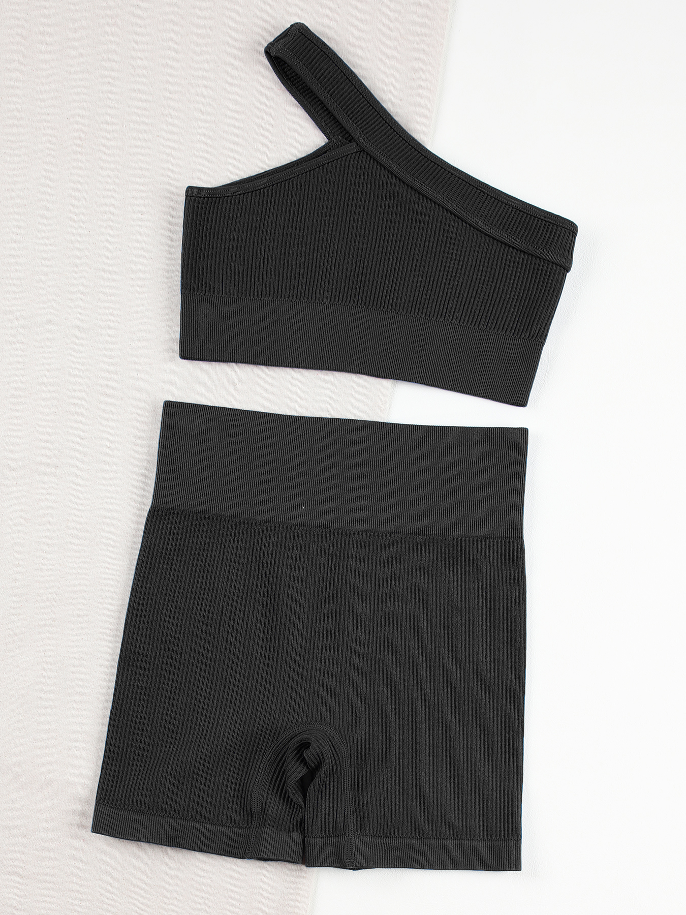 CHRLEISURE シームレススポーツセット女性フィットネス衣装リブヨガスーツランニングブラパッドなしワークアウトレギンスジムスポーツウェア