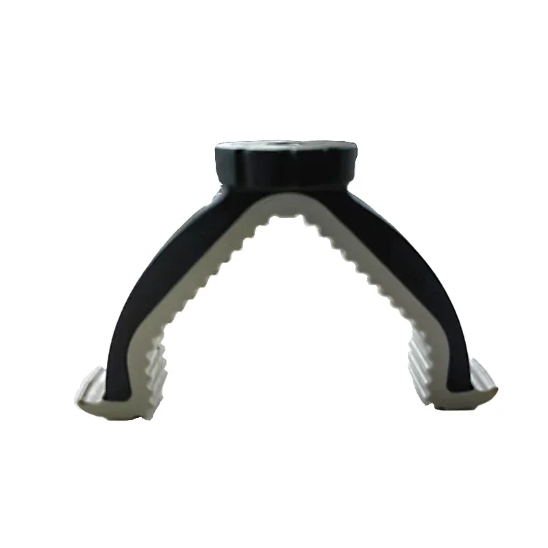 1/2pc Outdoor Camera V Joch Top Mount Lightweight Holder Holder Attachment with 1/4 "Thread for Hunting One Leg Tripod