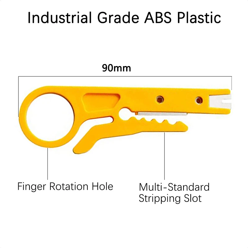 1 Dây Vũ Nữ Thoát Y Dao Crimper Kìm Uốn Công Cụ Cáp Tước Dao Cắt Dây Đa Dụng Cụ Cắt Dây Đa Năng Dụng Cụ Cầm Tay
