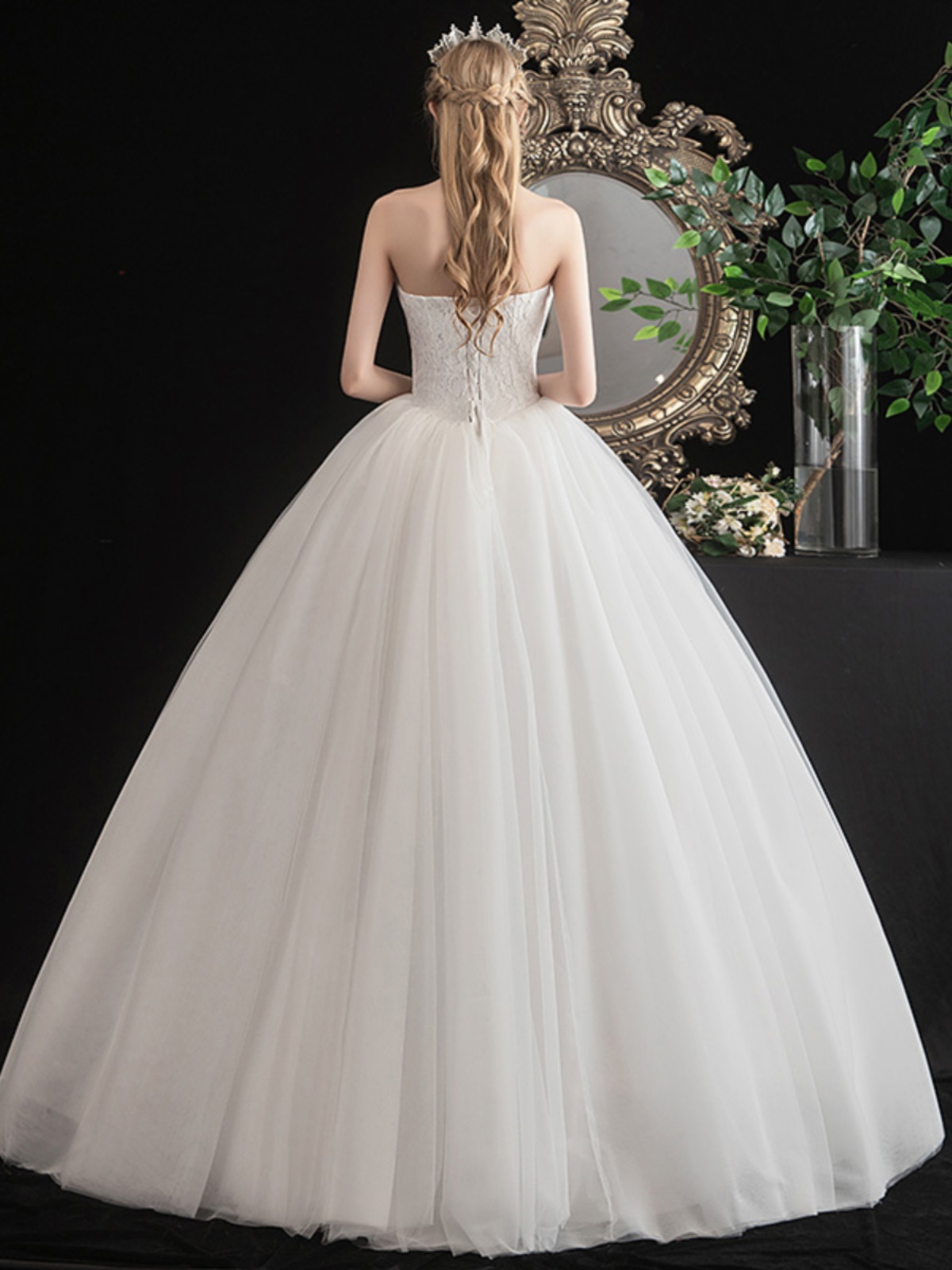 2025 New Summer Autumn Strapl Wedding Dr Faion Simple Korean Sle Lace Princ Fairy Soft Women's Soft Wedding Dr