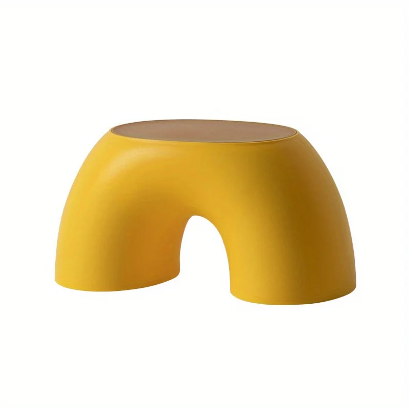 Colorful Stool Simple Ring Rainbow Small Bench Home Rounded Comfortable Stool Durable Non-slip Shoe Changing Stool Ins