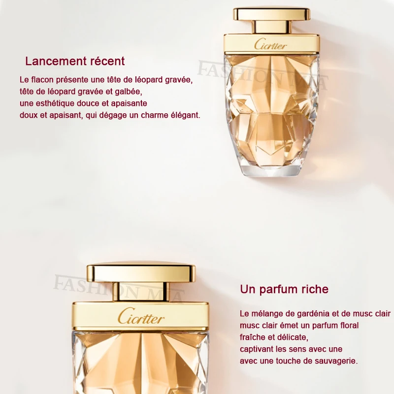 Sexuellement guépard longue durée pour femme, parfum de marque, parfum gardénia, cadeau de parfum chaud, vaporisateur de parfum, 30ml