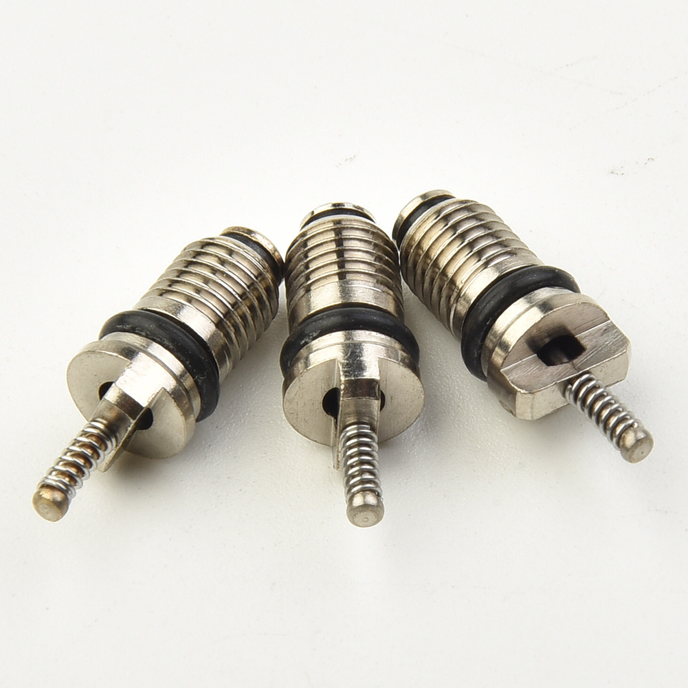 9 個 R134a 自動車空調バルブコア + 1 個リムーバーツール A/C システムモール/ビッグ空調バルブコアツール