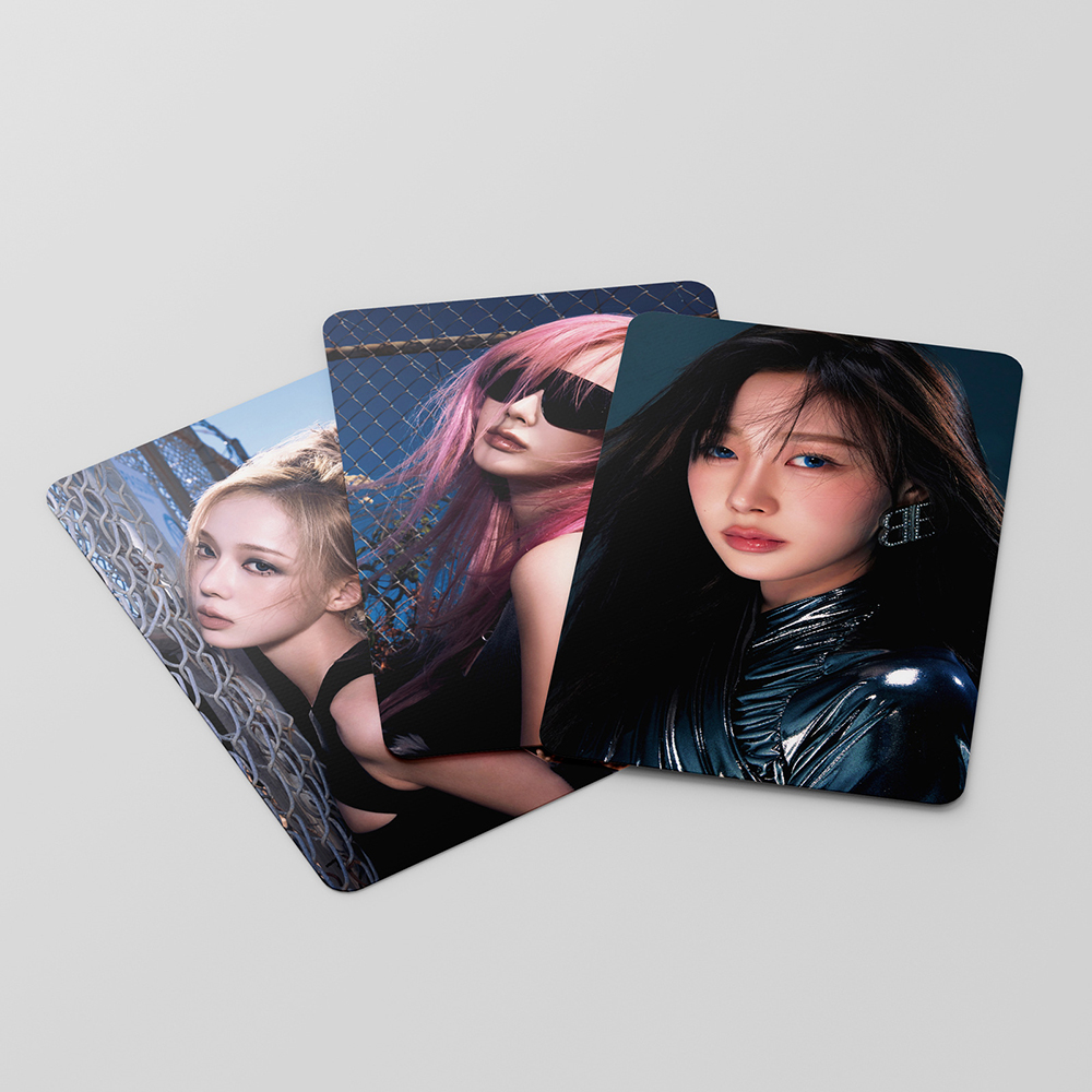 55 ピース/セット Kpop 新アルバムロモカード HD フォトカード女の子フォトカードコレクションファンギフト