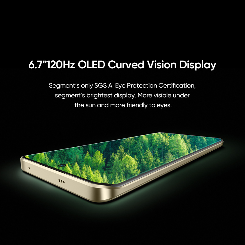 Version globale realme 13 Pro 5G Smartphone Sony LYT-600 OIS Camera Snapdragon 7s Gen 2 120Hz Curved Vision Display 5200mAh Battery AI Imaging Features