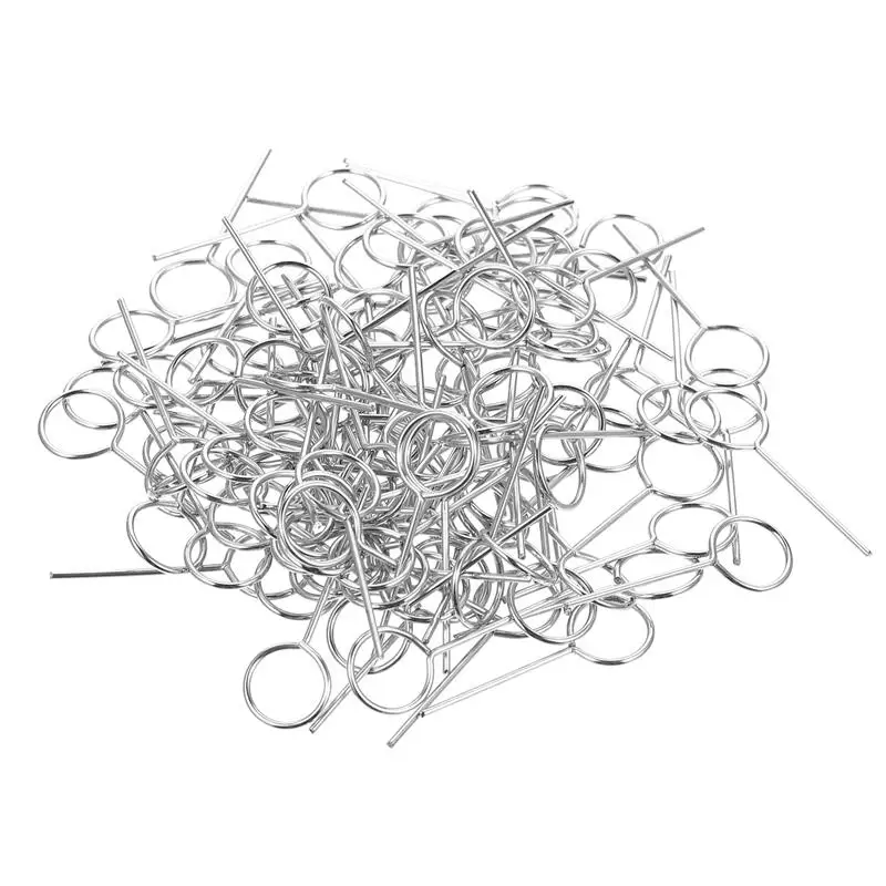 100Pcs Mobile Phone Card Remover Sim Remover Key Tool Convenient Needles Smart Removal Cards Tray Eject Removing
