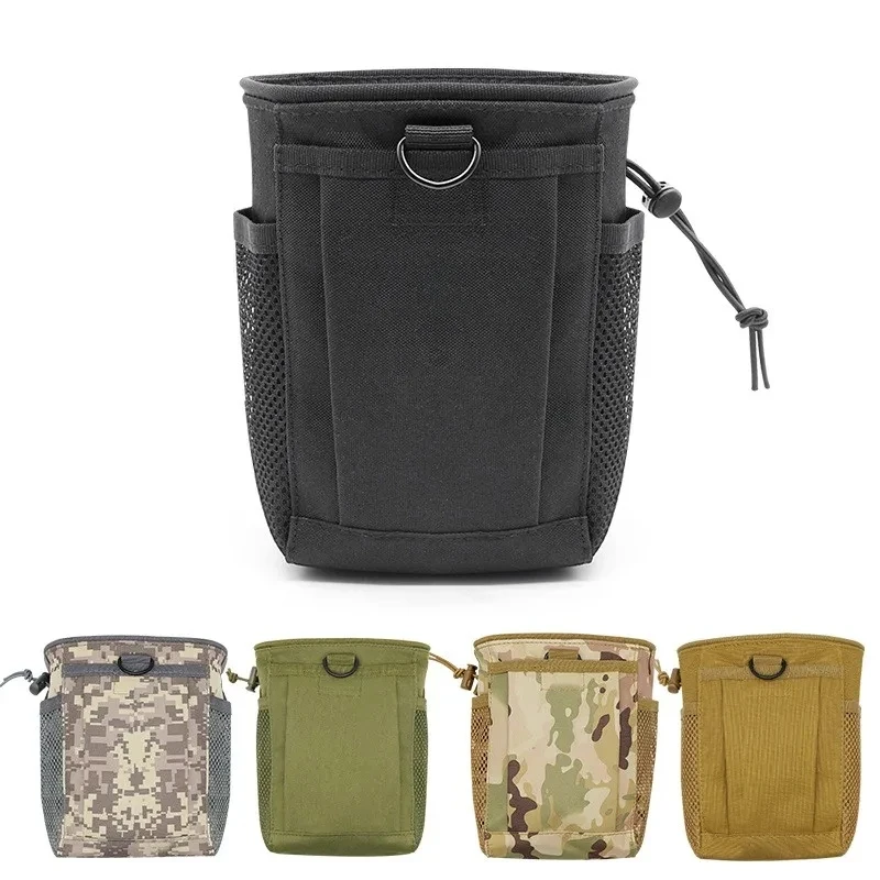 ใหม่กลางแจ้ง 3-5L Camouflage Molle 600D ไนลอน Dump Drop กระเป๋ารีไซเคิลเอวแพ็คกระเป๋าอุปกรณ์เสริมกระเป๋ากระเป๋า