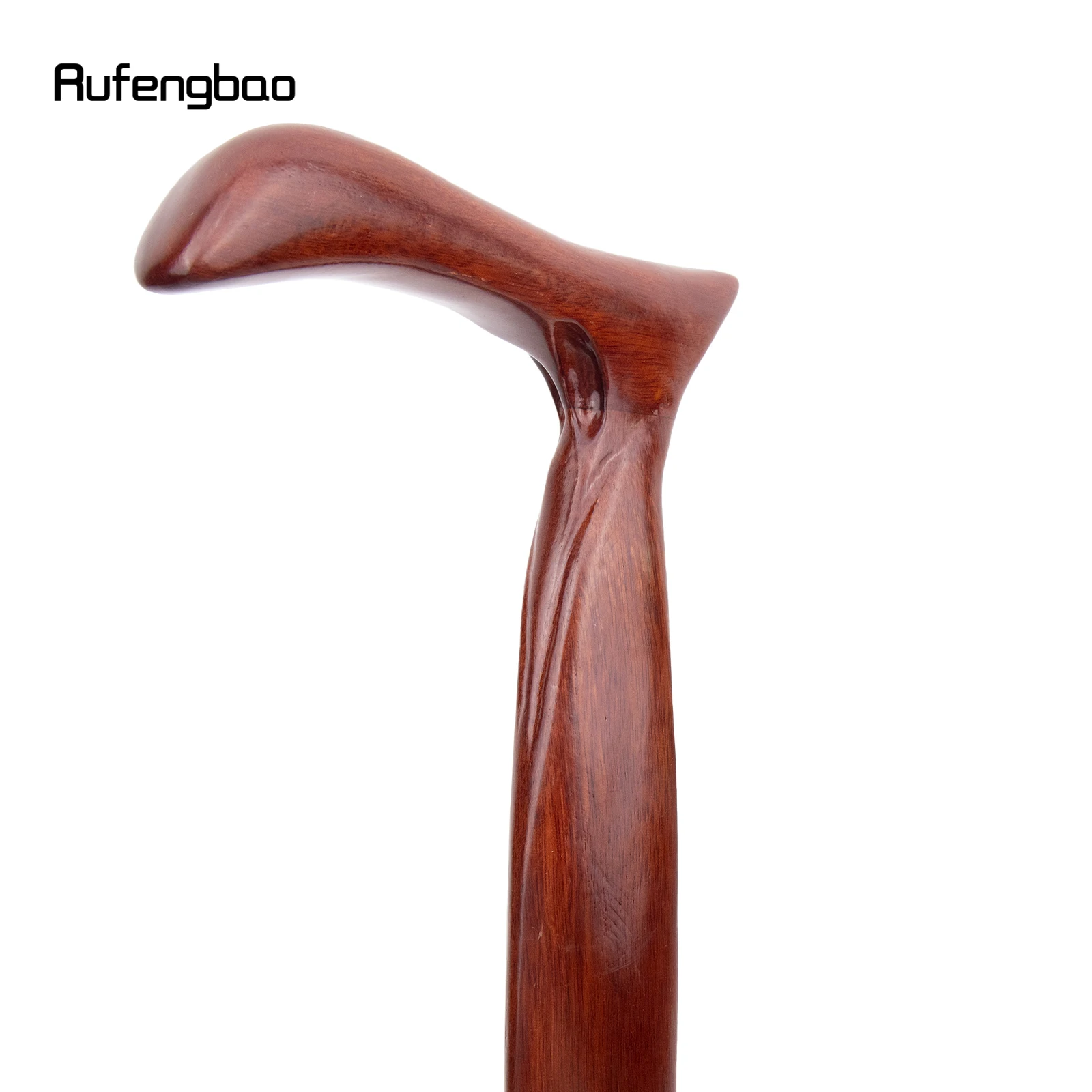 赤い木製の吸血鬼のコスプレワンド、T字型、ウォーキングスティック、装飾的なコスプレパーティー、木製のウォーキング杖、ハロウィーンの仮面舞踏会、ファッション、93cm