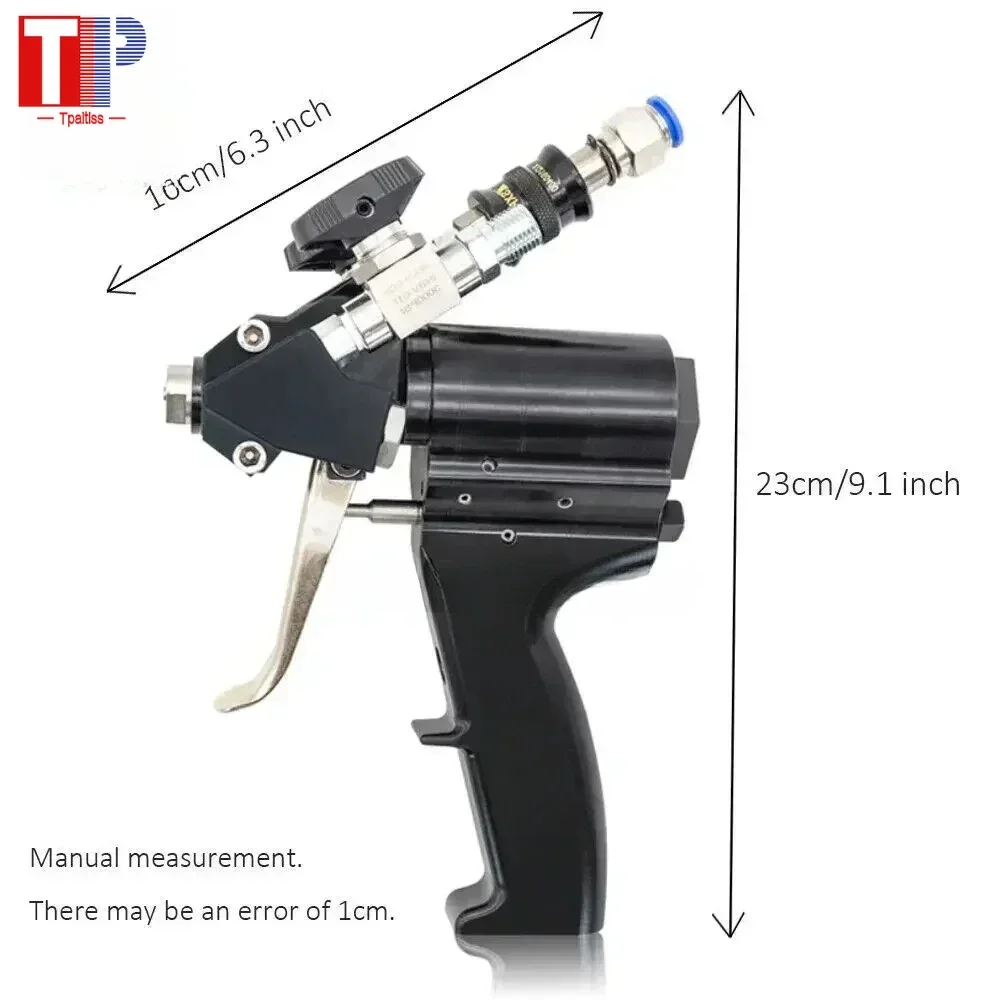 Tpaitlss  PU P2 Polyurethane Foam Spray Gun PU Gun 35Mpa with Accessories Combination High Quality