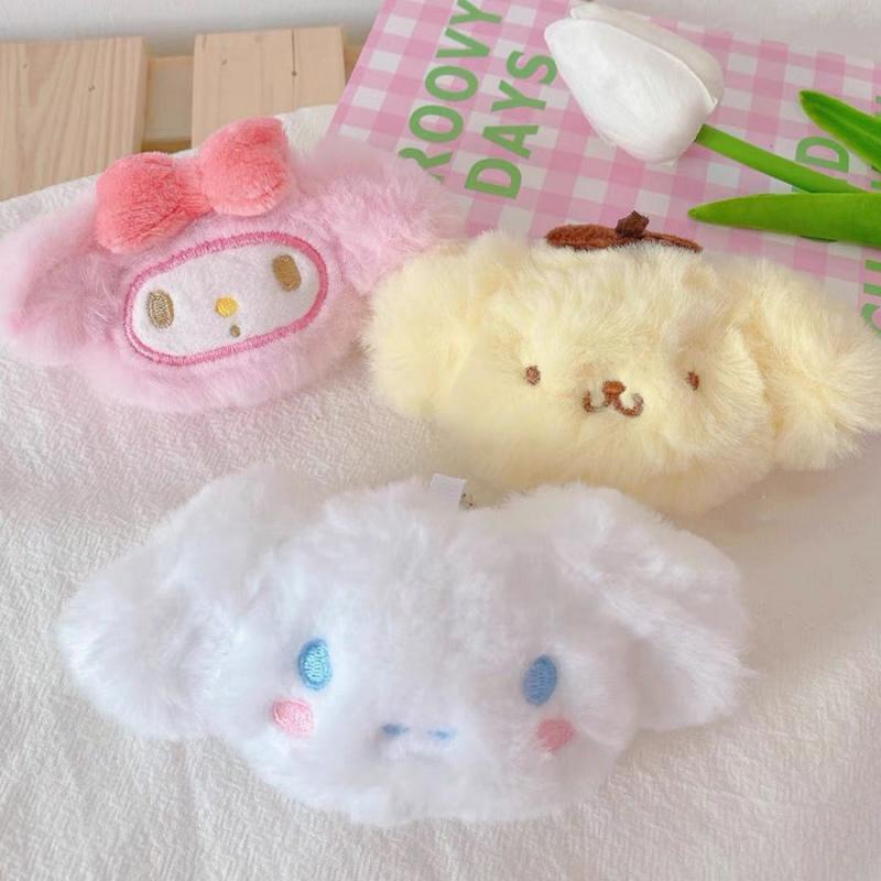 Sanrio Sang Trọng Dây Chuyền Chìa Khóa Ví Túi Hello Kitty Móc Khóa Anime Nhồi Bông Túi Mặt Dây Chuyền Giai Điệu Cinnamoroll Dễ Thương Ví Người Bạn Quà Tặng