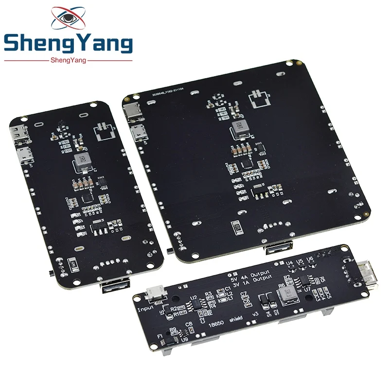 Módulo de placa de expansión de energía móvil V8, protector de batería de litio 18650 de dos voltaje, 5V/3A, 3V/1A, Micro USB para Arduino ESP32 ESP8266