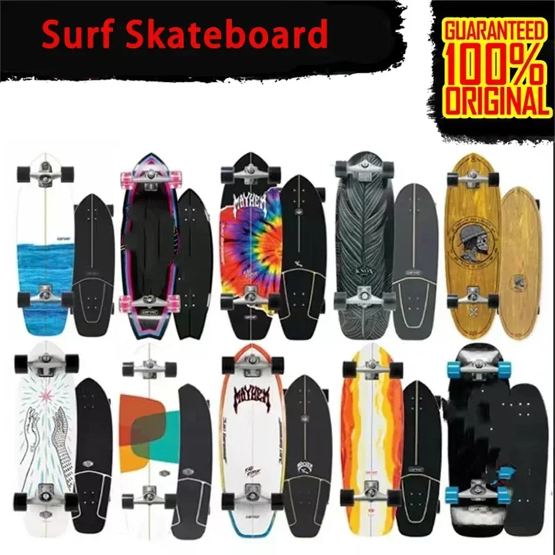 Surf Land Deskorolka CX4 CX7 Maple Single Kick Carving Cruiser Deskorolka Longboard Pompowanie Cool Side Sport Street Outdo