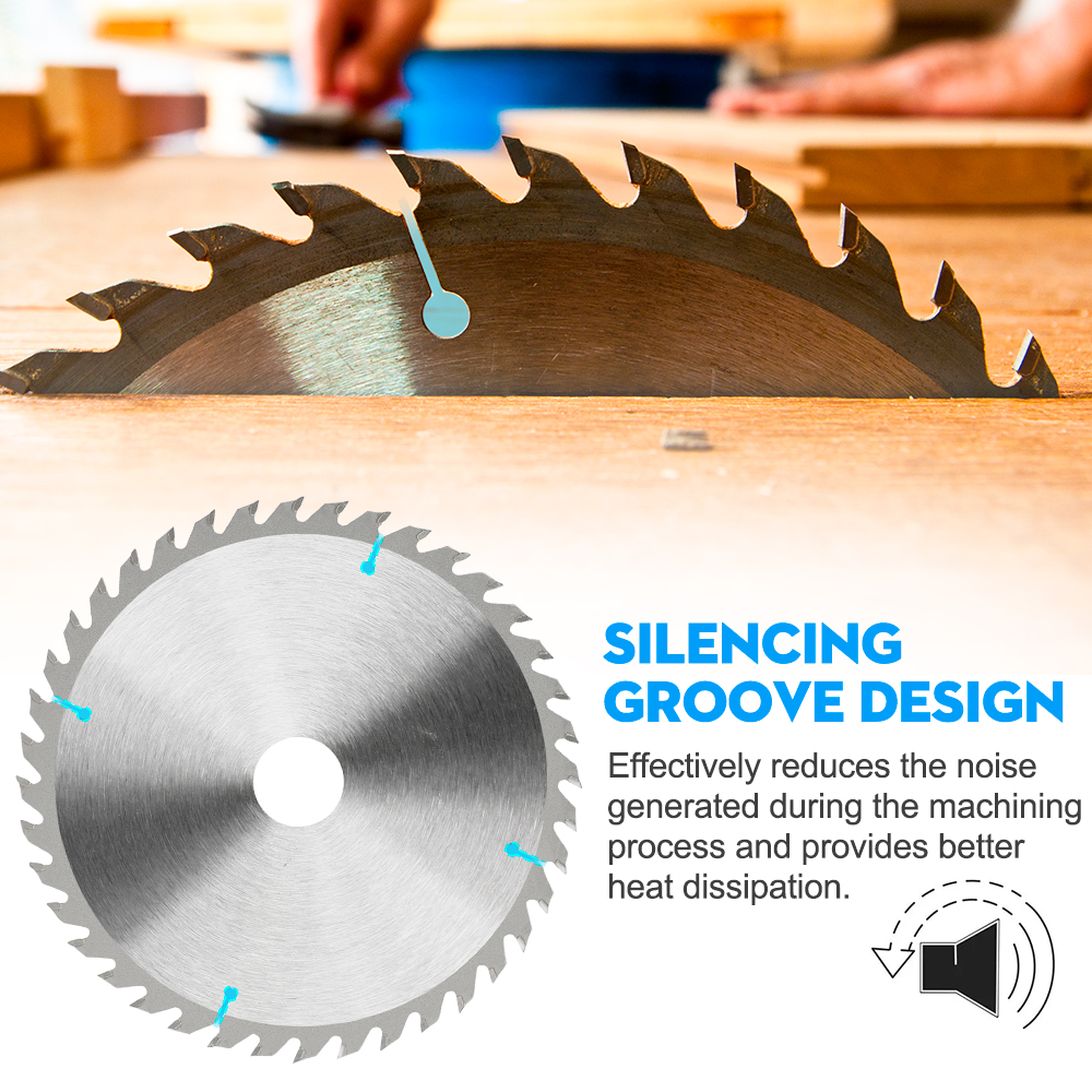 XCAN 165mm Circular Saw Blade TCT Carbide Saw Blade For Woodworking Cutting Tools Wood Cutting Disc 24/40/48/60T