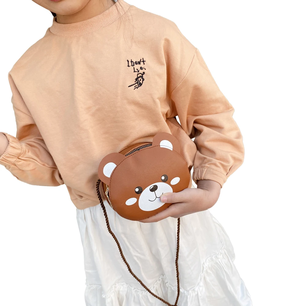 Mini borsa a tracolla per bambini simpatico cartone animato gatto neonate borse a tracolla ragazzi bambini piccolo portamonete borse portafoglio