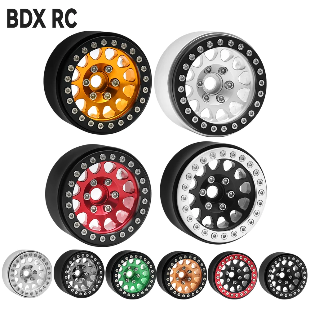 Moyeu de jante de roue Beadlock en métal 1.9, pièce de rechange pour voiture 1/10 Hsp Redcat Rc4wd WRAITH Tamiya Axial SCX10 D90 HPI RC