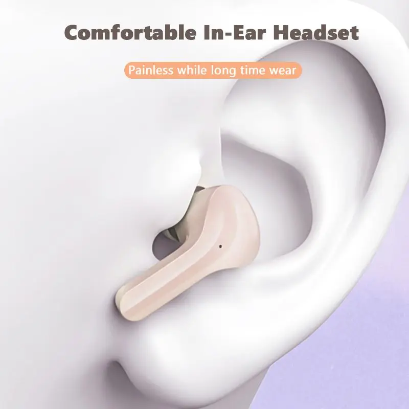 Auriculares inalámbricos con Bluetooth 5,3, dispositivo de audio deportivo con pantalla táctil inteligente, HIFI, estéreo, baja latencia, colorido, para juegos