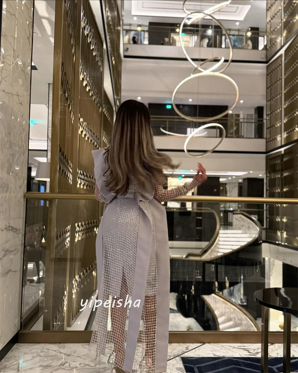 Customizeds Valentine's Day A-line Square Neck Bespoke Occasion Dresses Knee-Length