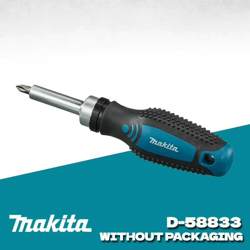 MAKITA D-58833 Ratchet Screwdriver Magnetic Semi-Automatic Positive Negative Ratchet Non-Slip Screwdriver Drill Accessories