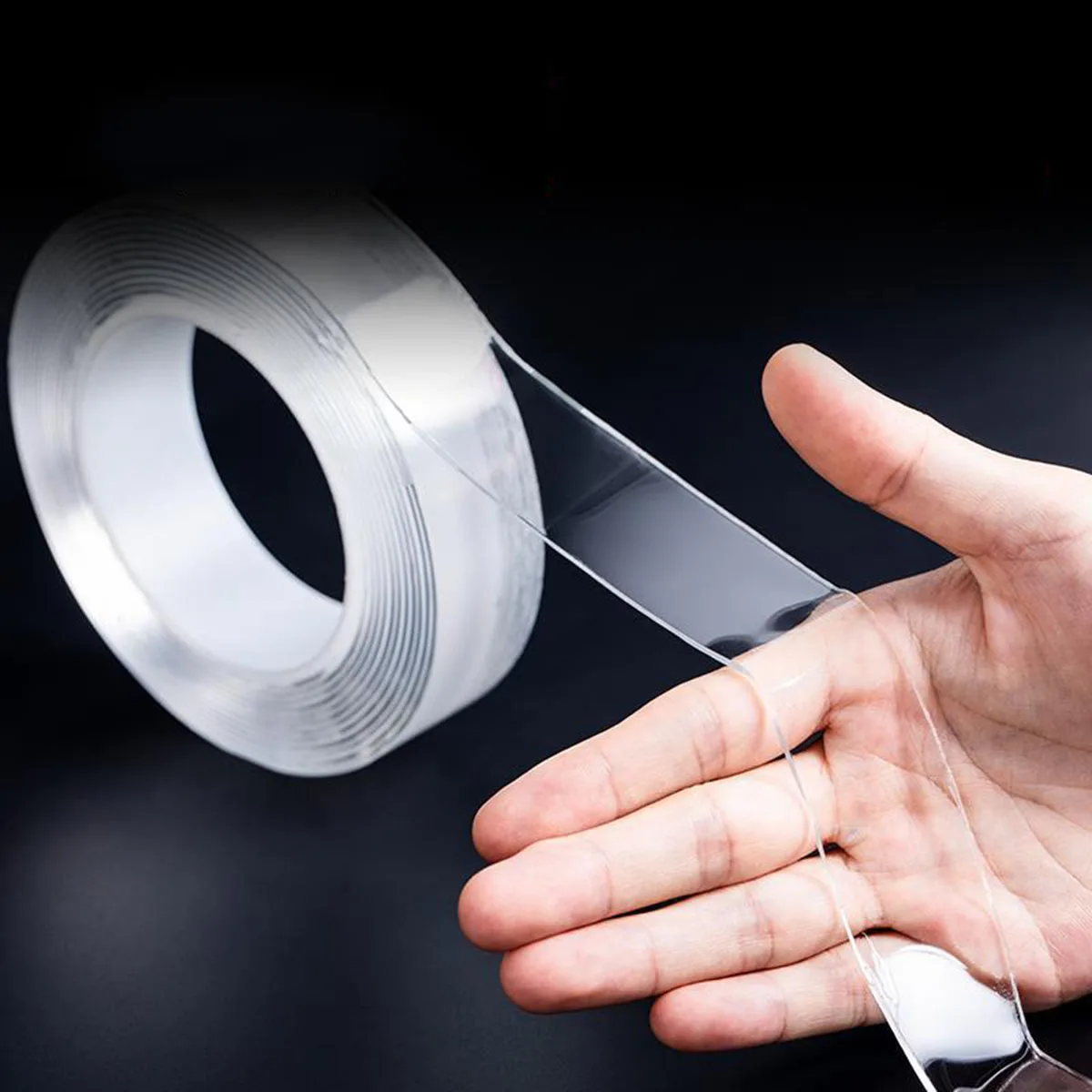 Nano fita super forte fita dupla face extra forte adesivo antiderrapante fita transparente à prova dwaterproof água para cozinha banheiro