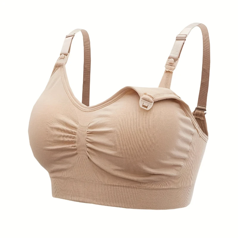 5-delige hoge kwaliteit plus size voedingsbeha ademend vrouwen borstvoeding ondergoed naadloze zwangerschapsbeha push-up