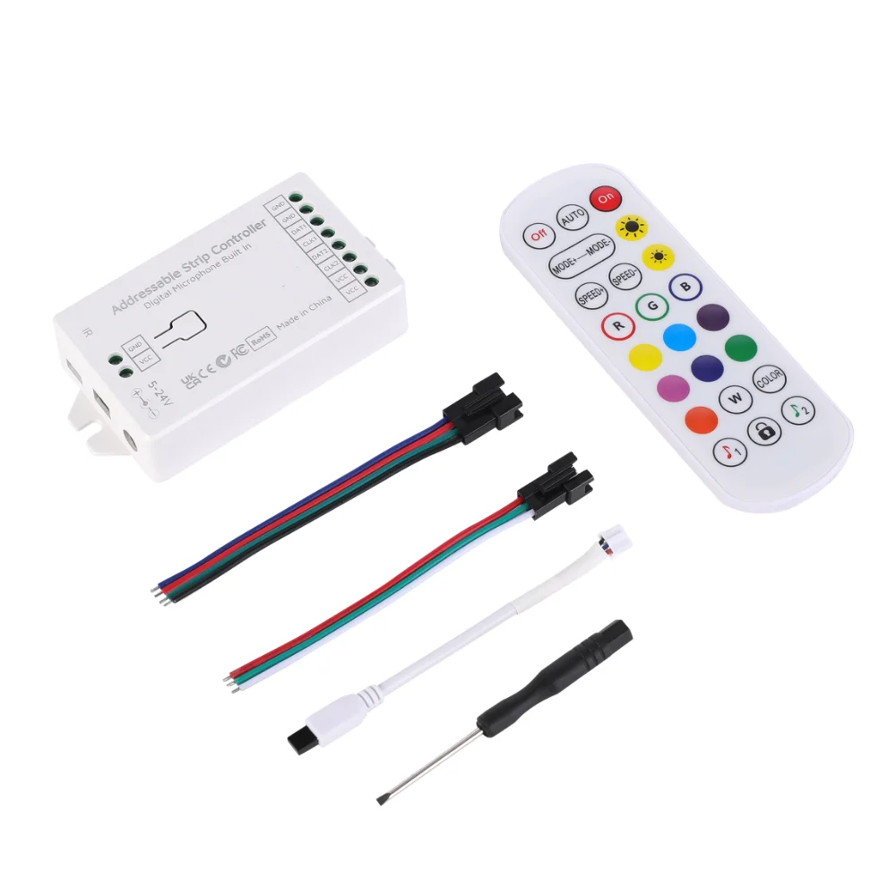 IoTorero WLED ESP32 Контроллер адресных полос 4CH 16A Реле Встроенное WS2811 WS2812B WS2814 WS2815 Работает с домашним помощником
