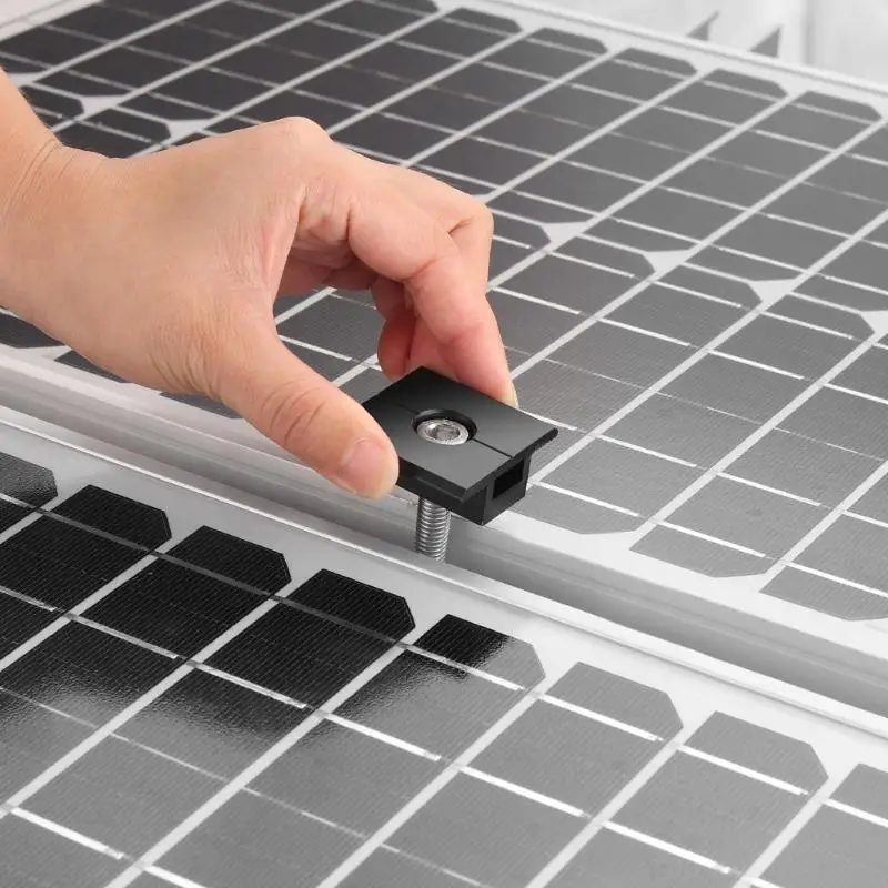 E5BE Solars Panel Pemasangan Set 6pcs Desain untuk Aplikasi Atap dan Kapal
