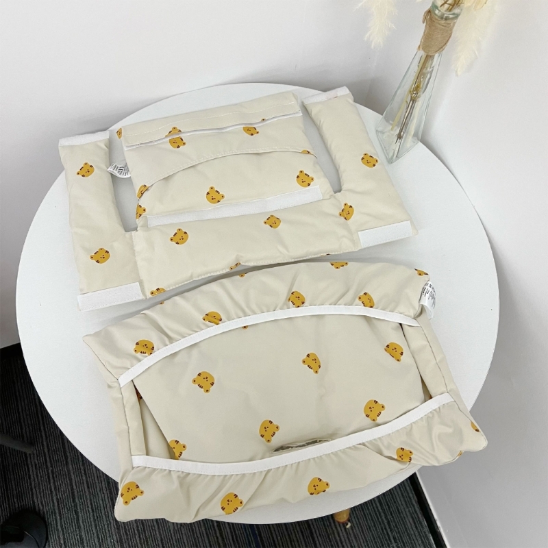 Cojín suave lavable para trona de bebé, alfombrilla de forro para asiento de cena, respaldo para silla alta Stokk Trip Trap