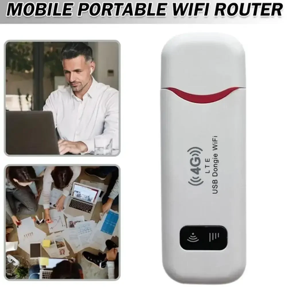 4G LTE Wireless USB Dongle Mobile Broadband 150Mbps Modem Stick 4G Sim Karte Wireless Router Home Office Wireless WiFi Adapter