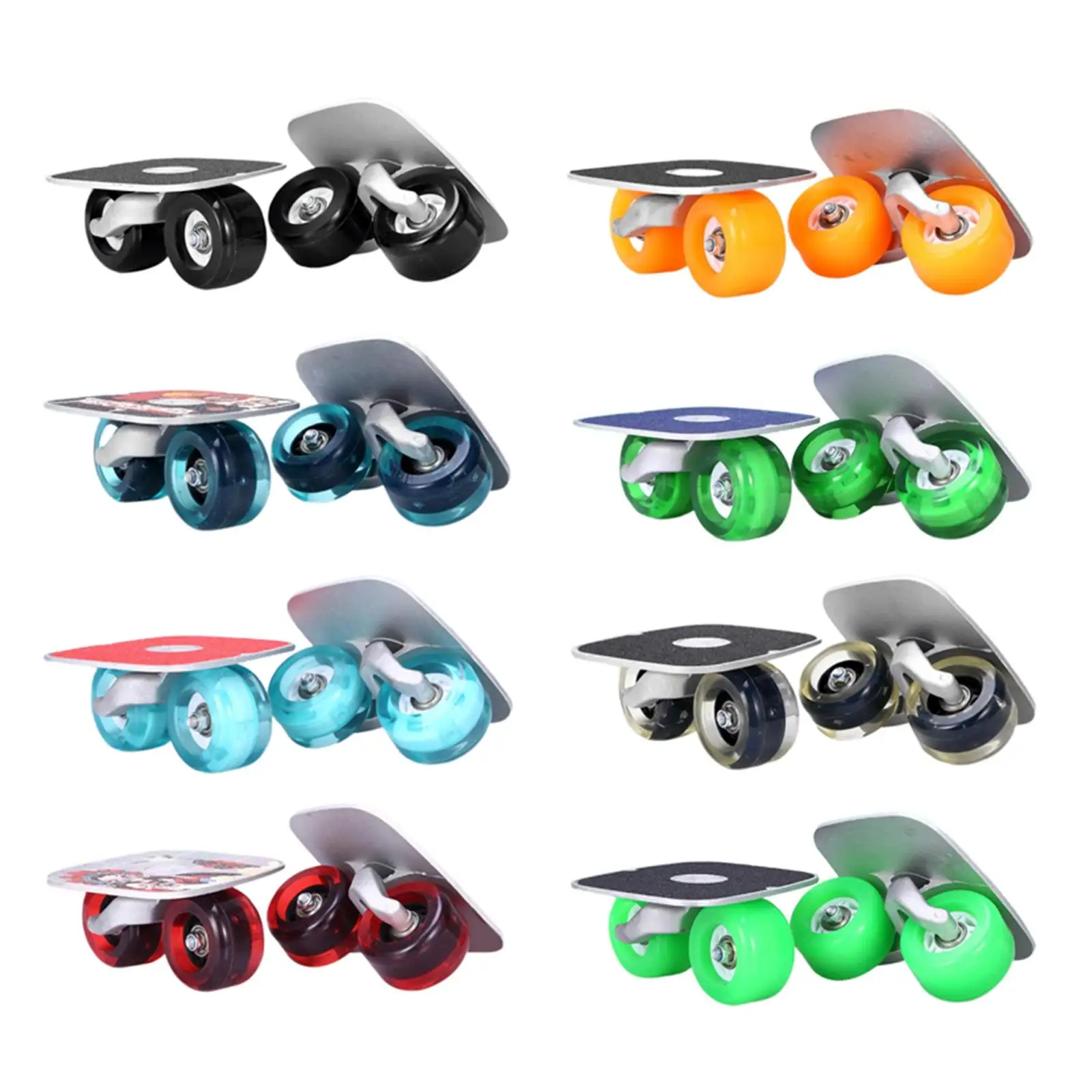 Portable Roller Road Drift Skates Plate Mini Split Skateboard Shoese Adults