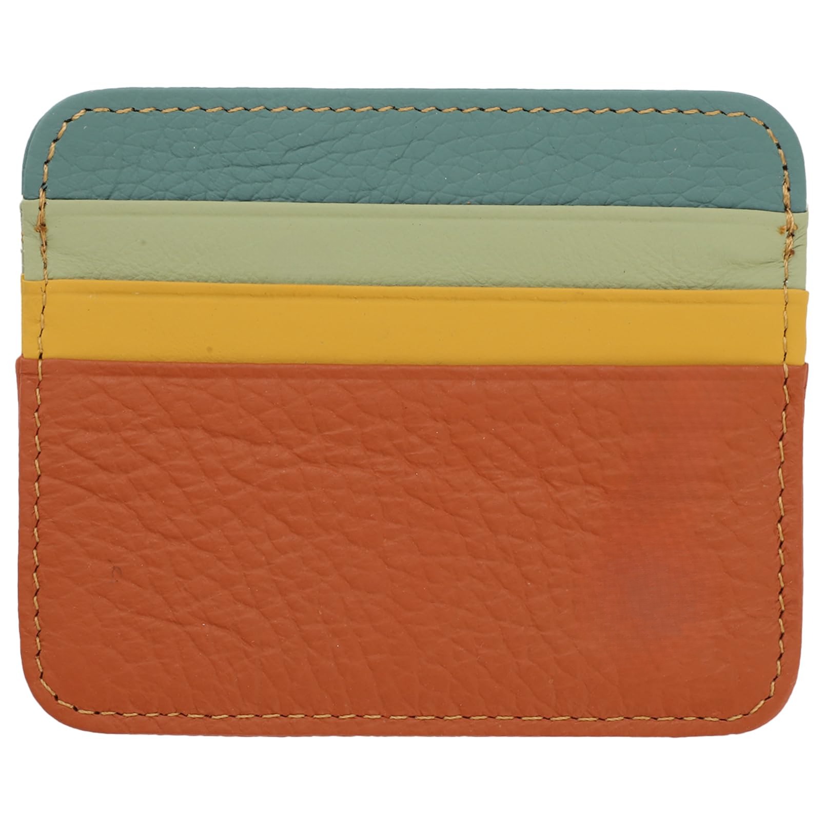 Porta carte di credito ultra sottile, portafoglio, porta carte per piccole imprese, 6 slot per carte