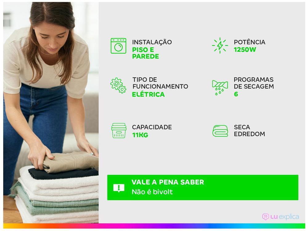 Secadora de Roupas de Piso e Parede Electrolux - 220V